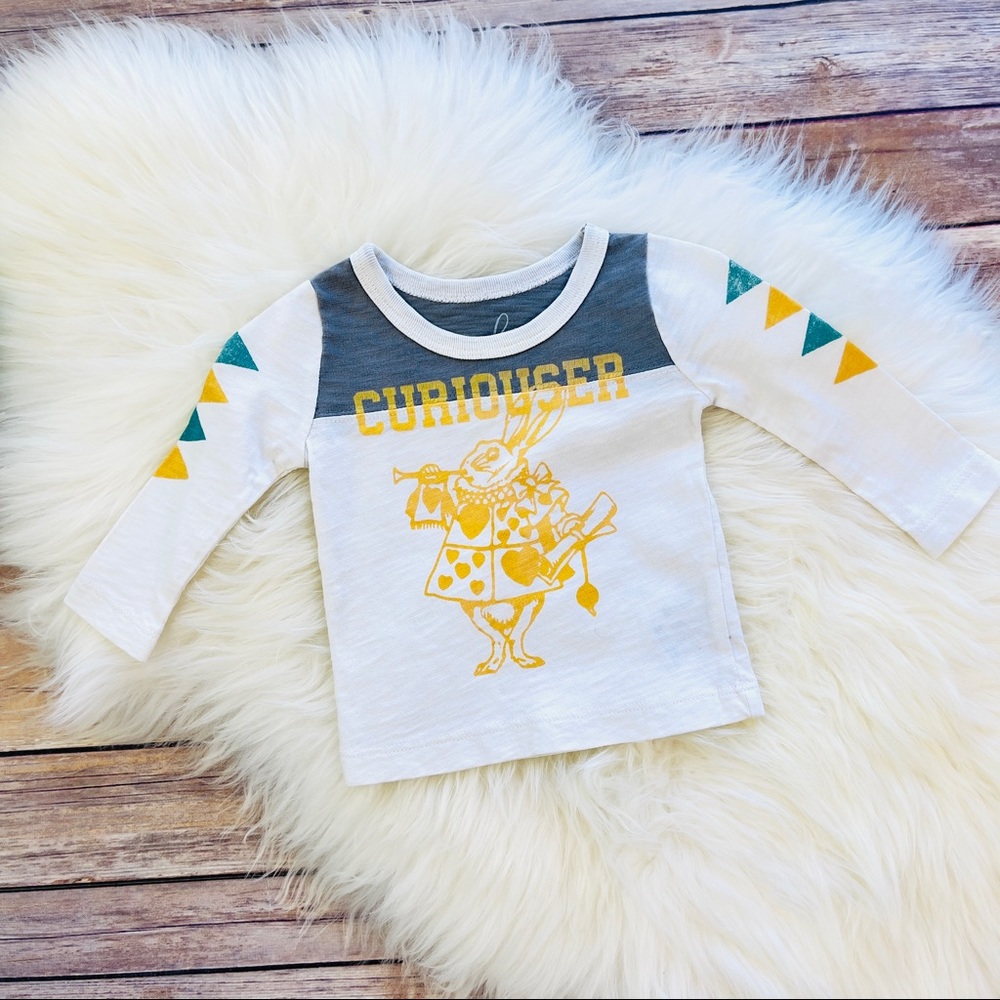 Peek: White Rabbit - Alice In Wonderland Shirt.